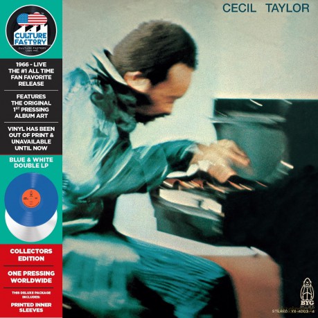 Cecil Taylor: Student Studies (Blue/White) [2xWinyl]