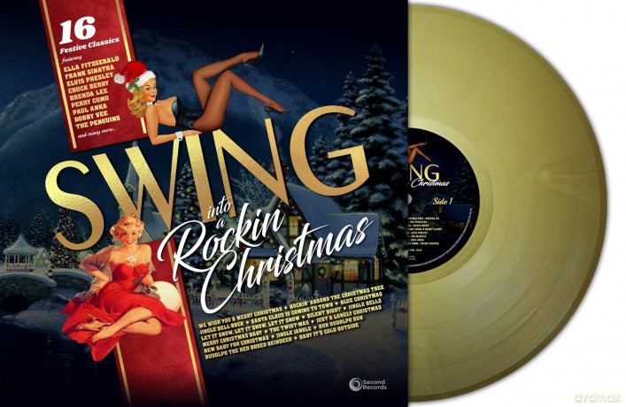 Swing Into A Rockin Christmas - 16 Festive Classics (Gold) [Winyl]