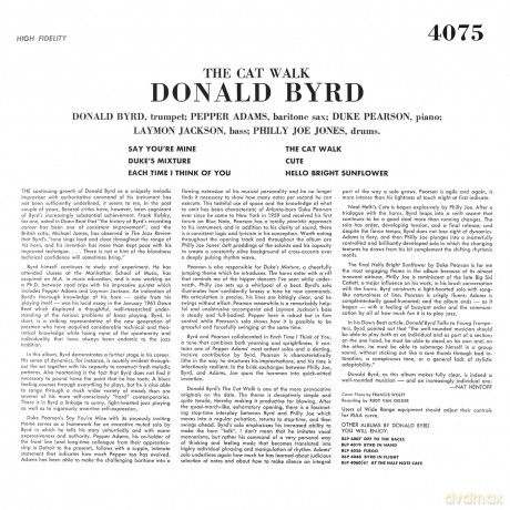 Donald Byrd: The Cat Walk [Winyl]