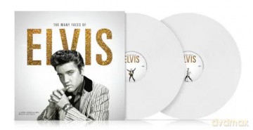 The Many Faces Of Elvis (White) [Winyl]