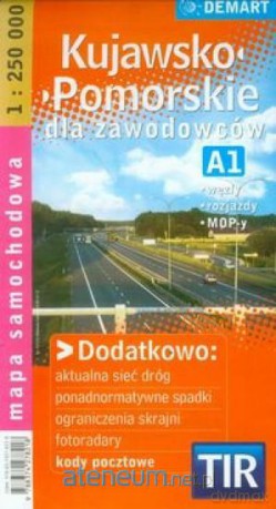 Kujawsko-Pomorskie dla zawodowców TIR mapa sam... [KSIĄŻKA]