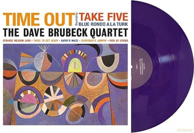 Dave Brubeck Quartet: Time Out (Purple Marble) [Winyl]