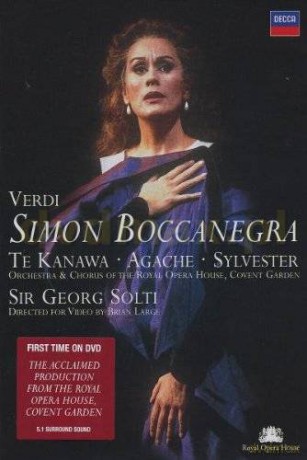 Georg Solti/Te Kanawa/Royal Orchestra: Verdi: Simon Boccanegra [DVD]