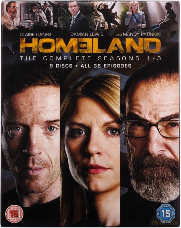 Homeland Season 1-3 [9xBlu-Ray]