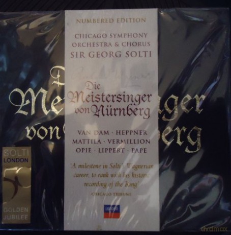 Solti/Van Dam/Mattila: Wagner:Der Meistersinger Von Nurmberg [4CD]