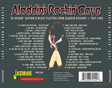 Various Artists: Aladdins Rockin Cave - 30 Rockin R&B Platters From Aladdin Records 1947-1960 [CD]