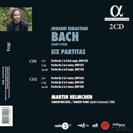 Martin Helmchen: Bach: Six Partitas [2CD]