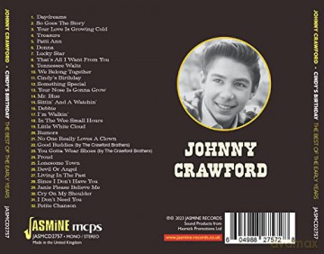 Johnny Crawford: Cindys Birthday [CD]