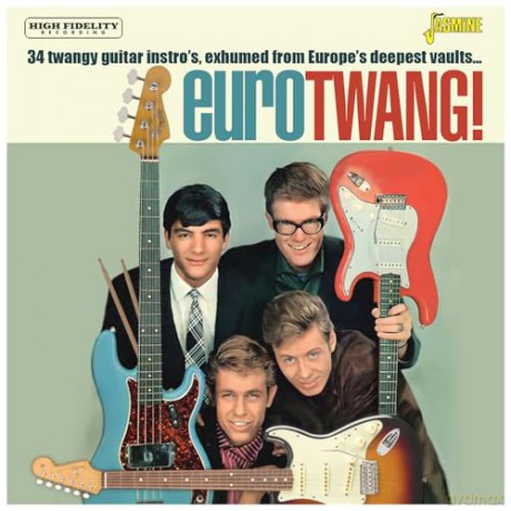 Various Artists: Eurotwang! 34 Twangy Guitar InstroS [CD]