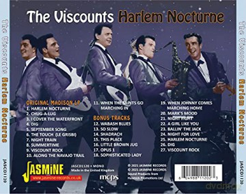 Viscounts: Harlem Nocturne The Original Madison Album + 16 Bonus Tracks [CD]
