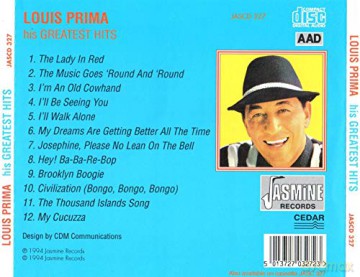 Louis Prima: His Greatest Hits [CD]