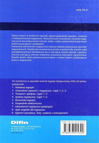 Laboratorium magazynowe DIFIN [KSIĄŻKA]