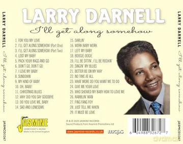 Larry Darnell: Ill Get Along Somehow [CD]