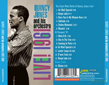 Quincy Jones: Live! 1961 2Lps & Bonus [CD]