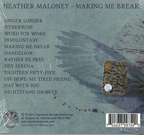 Heather Maloney: Making Me Break [CD]