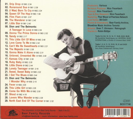Dion: On The Dancefloor With Dion Dimucci [CD]