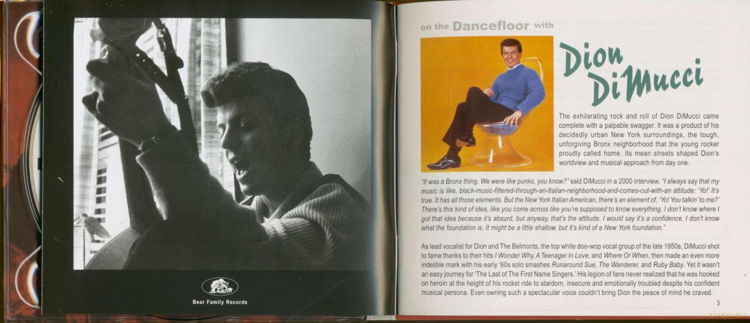Dion: On The Dancefloor With Dion Dimucci [CD]