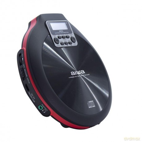 Aiwa: PCD-810BK - Portable CD Walkman - Red [1xELEKTRONIKA]