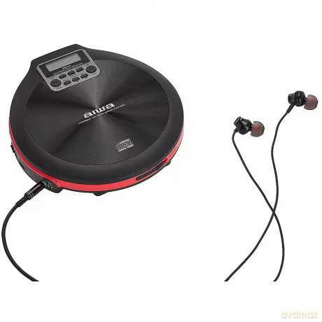 Aiwa: PCD-810BK - Portable CD Walkman - Red [1xELEKTRONIKA]