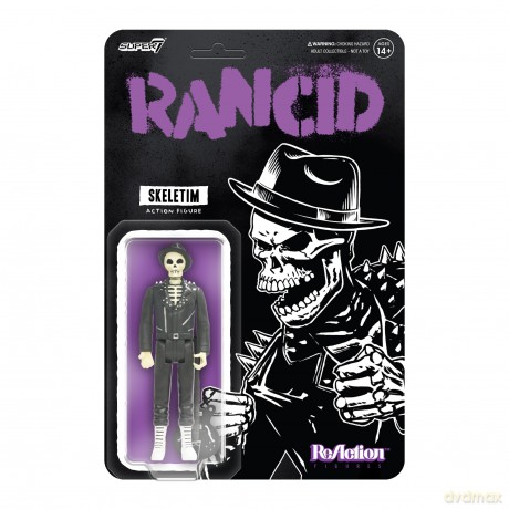 Rancid: Rancid Skeletim Time Bomb Reaction Figure