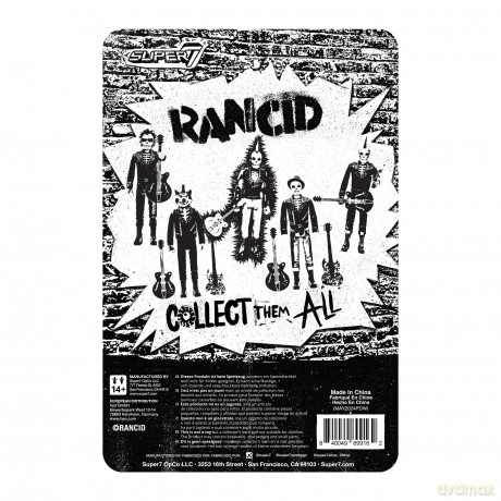 Rancid: Rancid Skeletim Time Bomb Reaction Figure