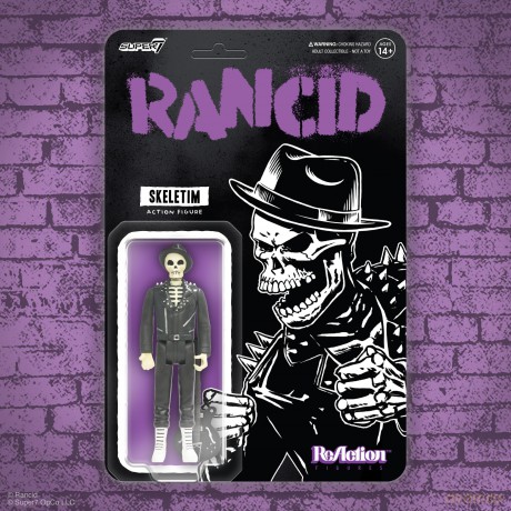 Rancid: Rancid Skeletim Time Bomb Reaction Figure
