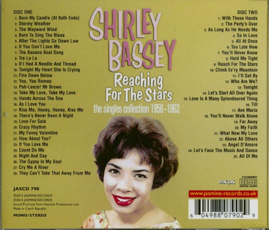 Shirley Bassey: Reaching For The Stars (The Singles Collections 1956-62) [2CD]