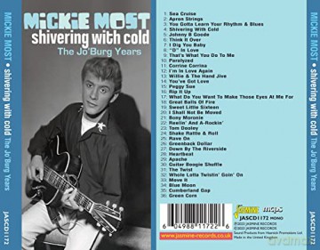 Mickie Most: Shivering With Cold.... The JoBurg Years [CD]