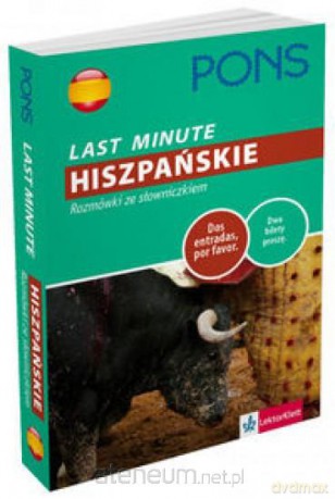Last Minute - Hiszpańskie.Rozmówki ze słowniczkiem [KSIĄŻKA]