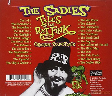 Sadies: Tales Of The Ratfink - Original Soundtrack [CD]