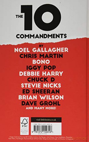 The 10 Commandments: The Rock Stars Guide To Life [KSIĄŻKA]