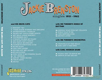 Jackie Brenston & His Delta Cats: The Blues Got Me Again - Singles 1951-1962 [CD]