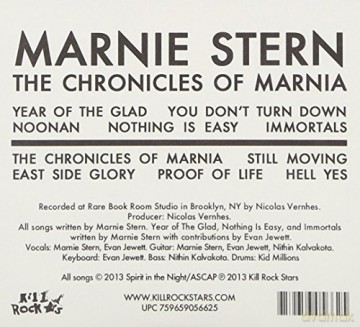 Marnie Stern: The Chronicles Of Marnia [CD]