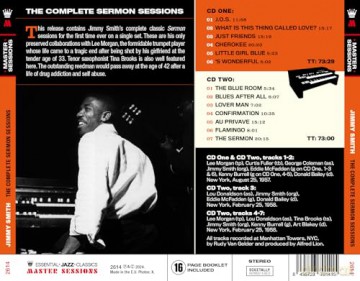 Jimmy Smith: The Complete Sermon Sessions (Limited) [2CD]