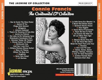 Connie Francis: The Continental EP Collection [CD]