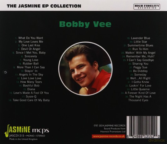 Bobby Vee: The EP Collection [CD]