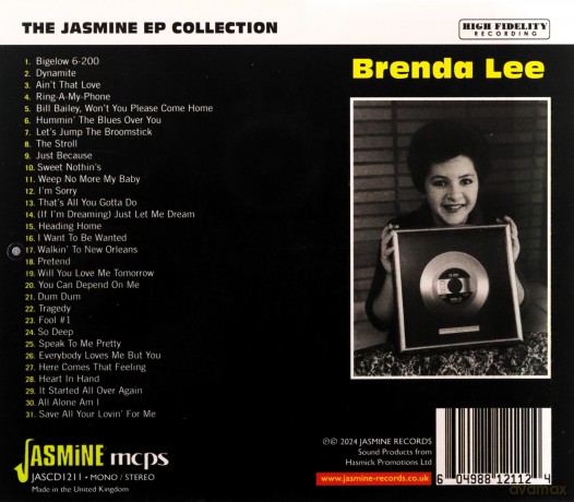 Brenda Lee: The EP Collection [CD]