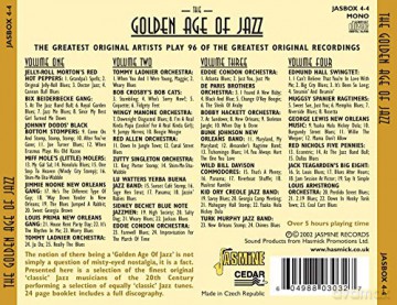 Various Artists: The Golden Age Of Jazz: The Greatest Original Artists Play 96 Of The Greatest Original Recordings [4CD]