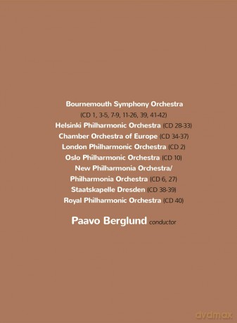 Paavo Berglund: The Warner Edition: Complete Emi Classics & Finlandia Recordings [42CD]