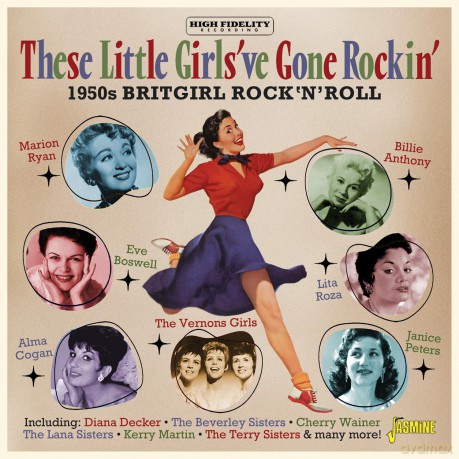 Various Artists: These Little Girlsve Gone Rockin - 1950s Britgirl RockNRollers [CD]