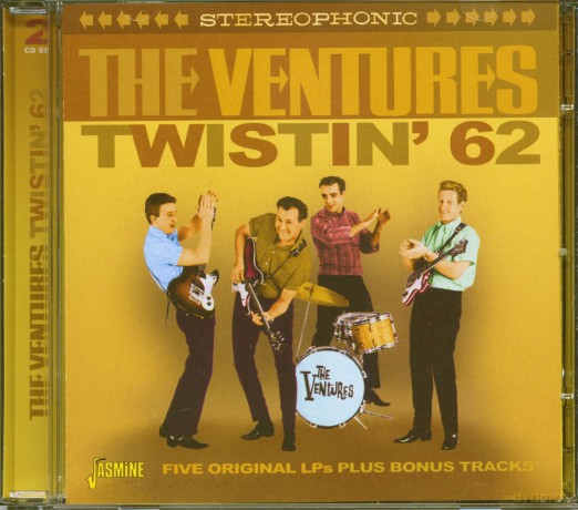 Ventures: Twstin 62 (5 Original Albums Plus Bonus) [2CD]