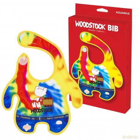 Woodstock: Woodstock Tie Dye Baby Bib