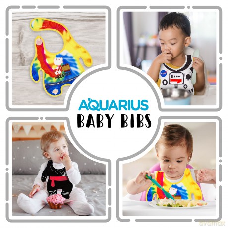 Woodstock: Woodstock Tie Dye Baby Bib