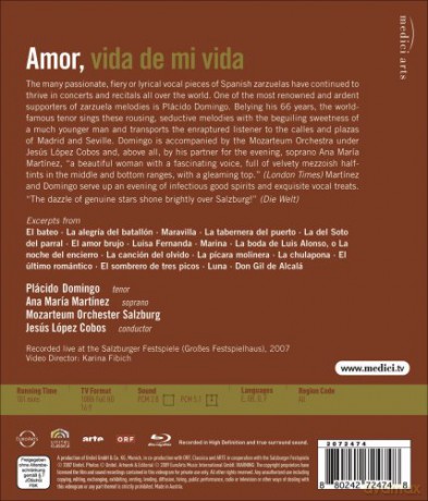 Amor Vida De Mi Vida [Blu-Ray]