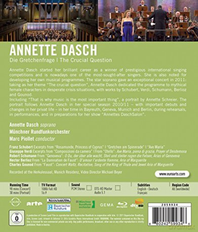 Annette Dasch: Die Gretchenfrage - The Crucial Question [Blu-Ray]