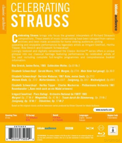 Classic Archive: Celebrating Strauss [Blu-Ray]