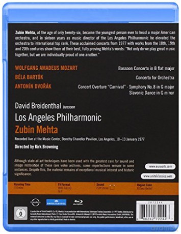 Dvorak - Mozart - Bartok [Blu-Ray]