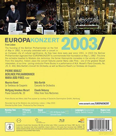 Europakonzert 2003 [Blu-Ray]