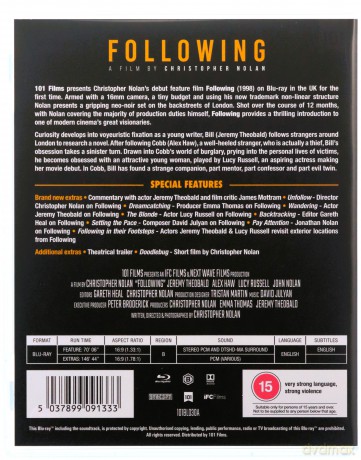 Following (Śledząc) [Blu-Ray]