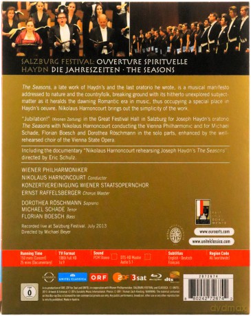Haydn: The Seasons - Die Jahreszeiten [Blu-Ray]